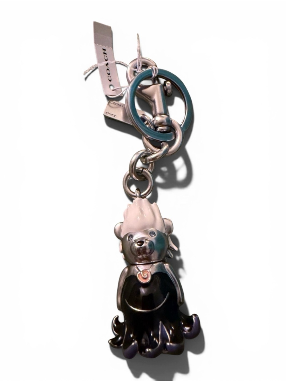 COACH X DISNEY URSULA BEAR BAG CHARM - Picture 3 of 3